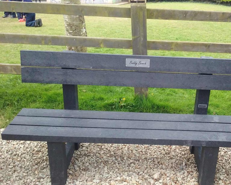 Buddy Bench Murray's Recycled Plastic